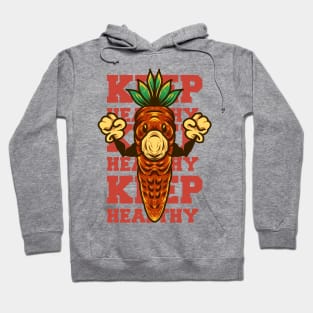 keep healthy carrot Hoodie